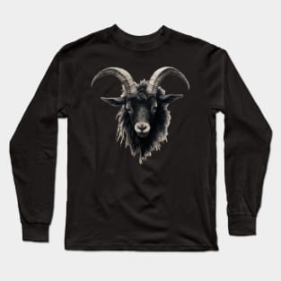 Sick as Hell Goat Head Long Sleeve T-Shirt